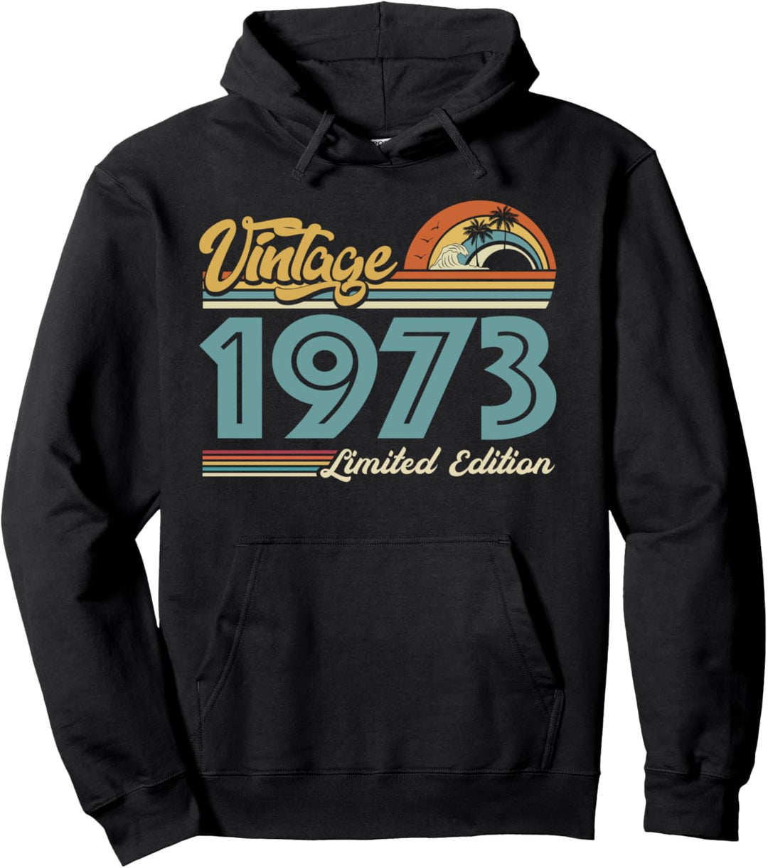 50 Jahre Limited Edition 1973 50. Geburtstag Pullover Hoodie