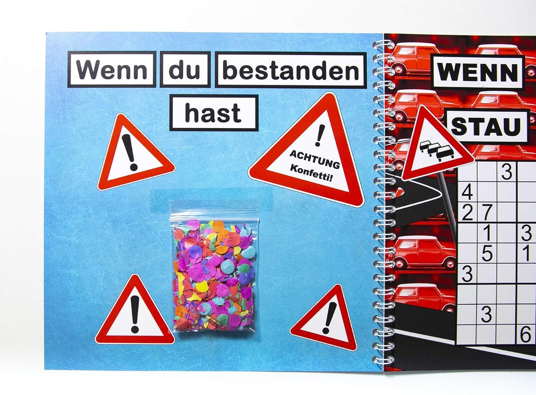 Geschenk zum Führerschein Wenn Buch