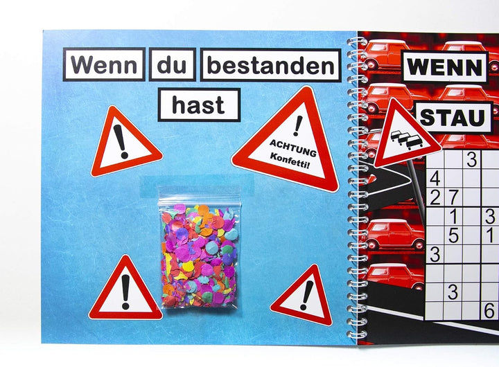 Geschenk zum Führerschein Wenn Buch