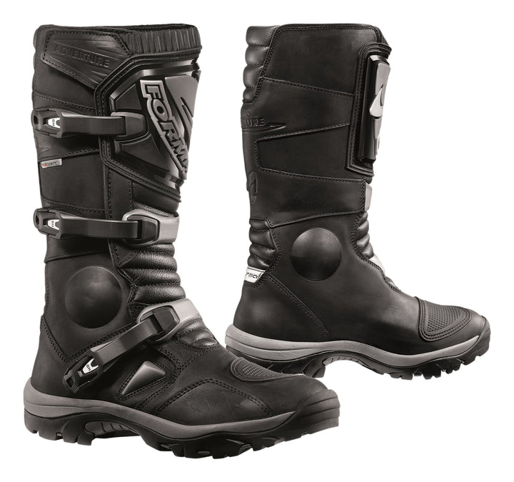 Forma Adventure Dry Wasserdichte Motorradstiefel 47 EU Schwarz, 47 EU Schwarz