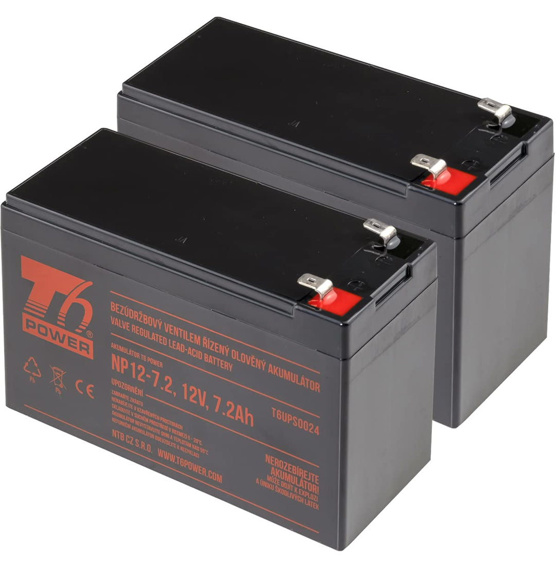 T6 Power Akku Set für APC Back-UPS 900 VRLA 12V