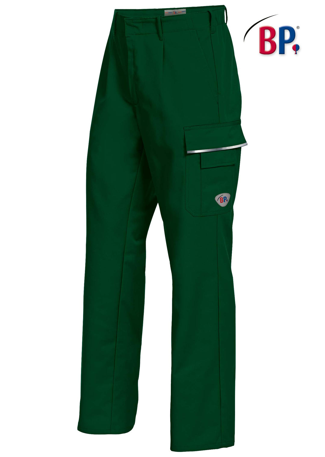 BP 1605-559-74-52n Arbeitshosen, mit elastischem Rückenteil, 245,00 g/m² Stoffmischung, mittelgrün,