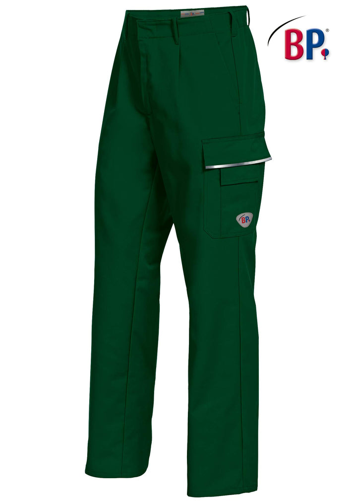 BP 1605-559-74-52n Arbeitshosen, mit elastischem Rückenteil, 245,00 g/m² Stoffmischung, mittelgrün,