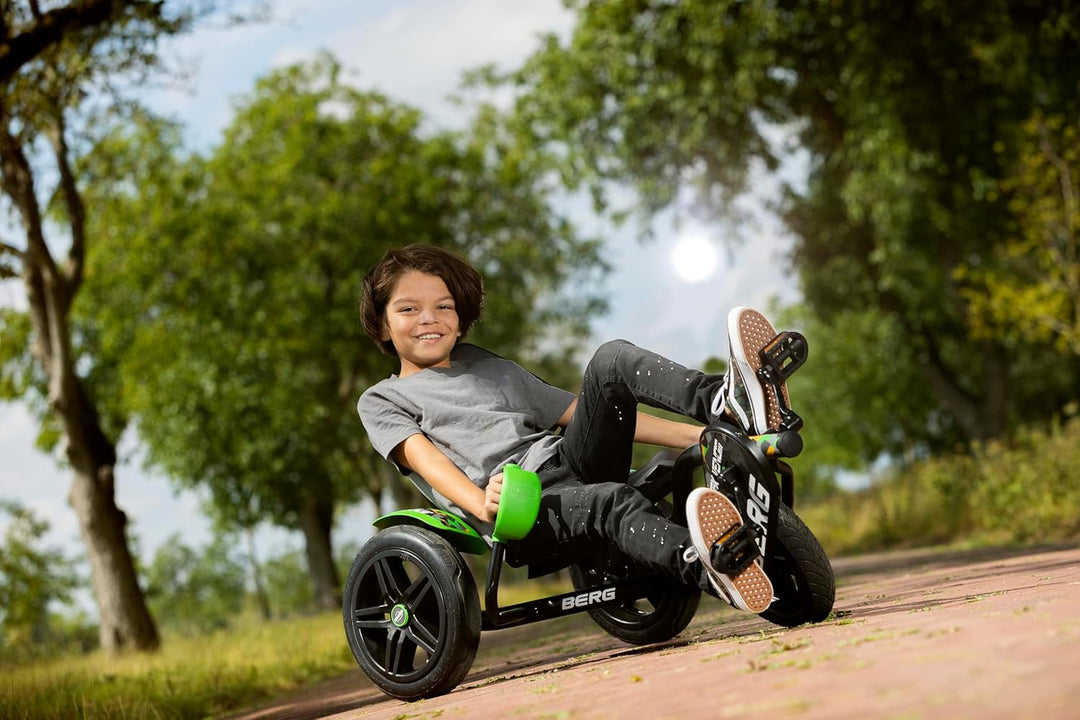 BERG Pedal-Gokart Street-X Venom | KinderFahrzeug, Tretfahrzeug mit hohem Sicherheitsstandard, Kinde
