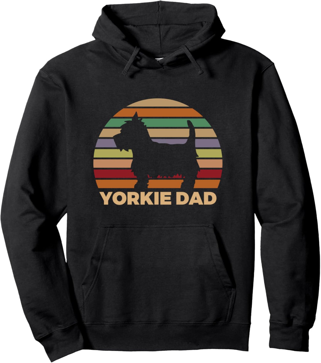 Yorkie Papa Männer Jungen Jungen Yorkshire Terrier Besitzer Pullover Hoodie