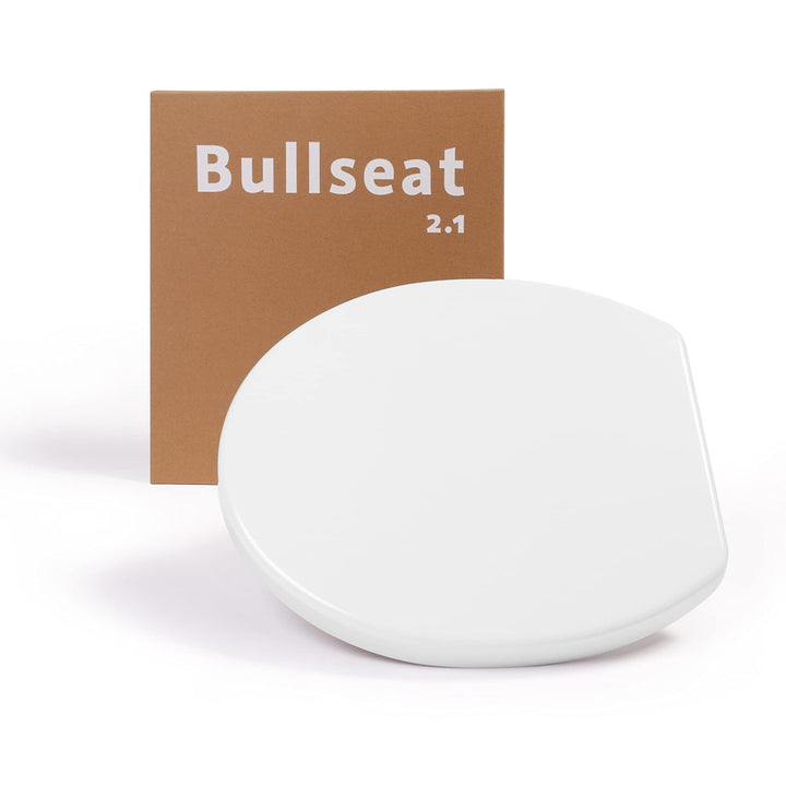 Bullseat® 2.1 WC Sitz weiss O-Form • Absenkautomatik/Softclose • abnehmbar • easyclean • Toilettende