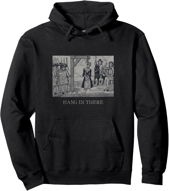 Occult Baphomet Tarot Card Satanic Devil Medieval Gothic Pullover Hoodie