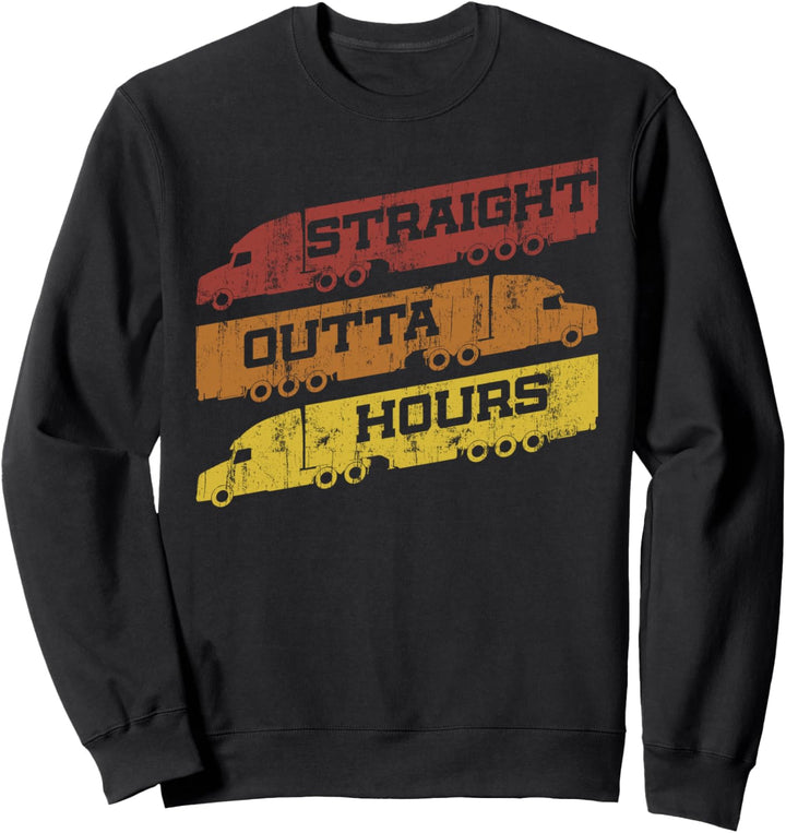 LKW Fahrer Brummifahrer Lastwagenfahrer - Fernfahrer Sweatshirt