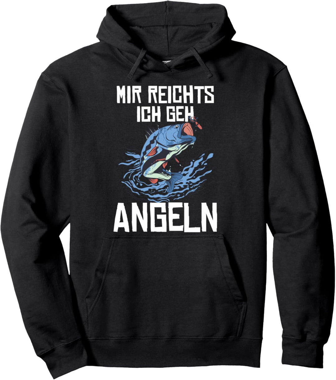 Mir Reichts Ich Geh Angeln Geschenk Für Fischer Pullover Hoodie