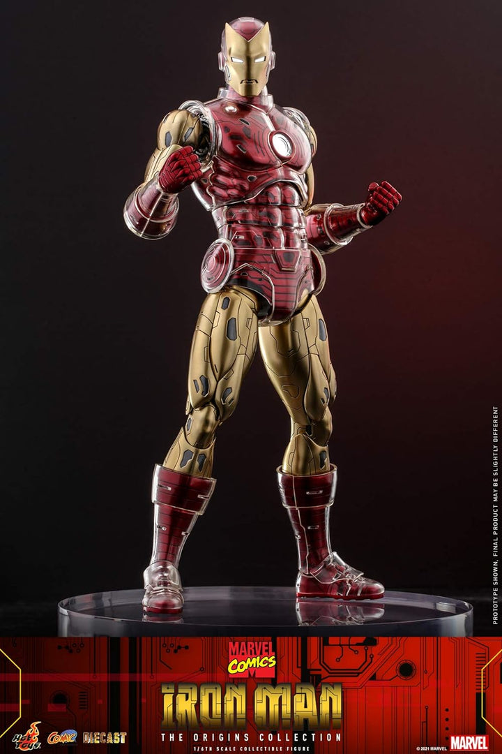 Hot Toys 1:6 Iron Man - Origins Collection, Mehrfarbig