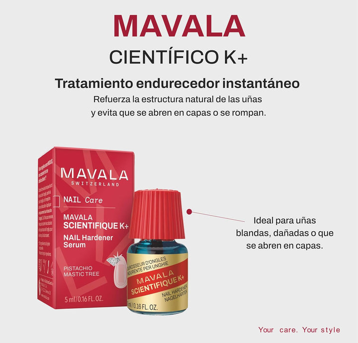 Mavala Scientifique K+Nagelhärter ohne Formaldehyd, 5 ml