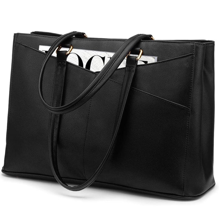 LOVEVOOK Laptoptasche Damen 15,6 Zoll, Handtasche Damen Arbeitstasche Lehrertasche Gross, Wasserdich