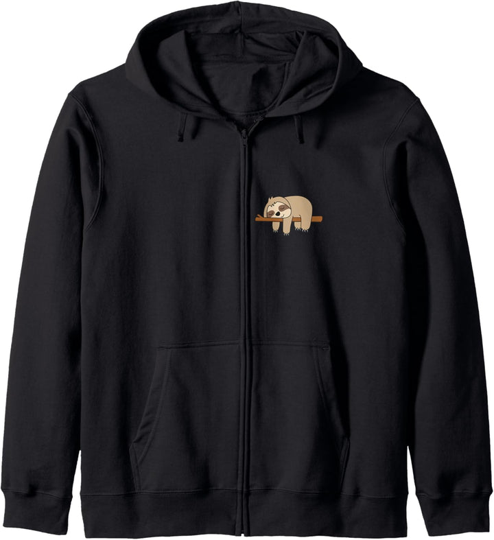 Sloth Cartoon Design Funny Gift Sloth Bear Kapuzenjacke