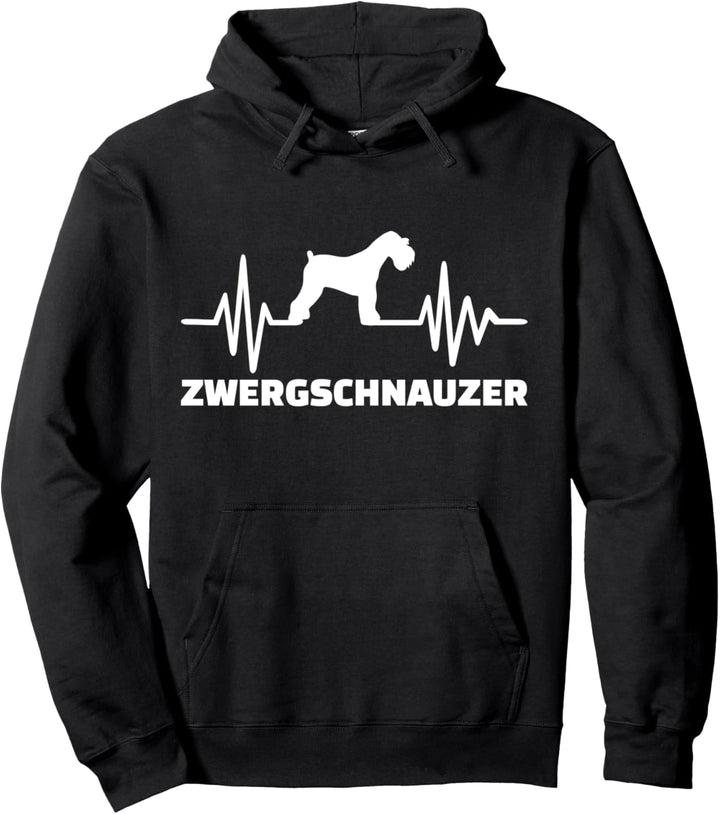 Zwergschnauzer Puls Pullover Hoodie