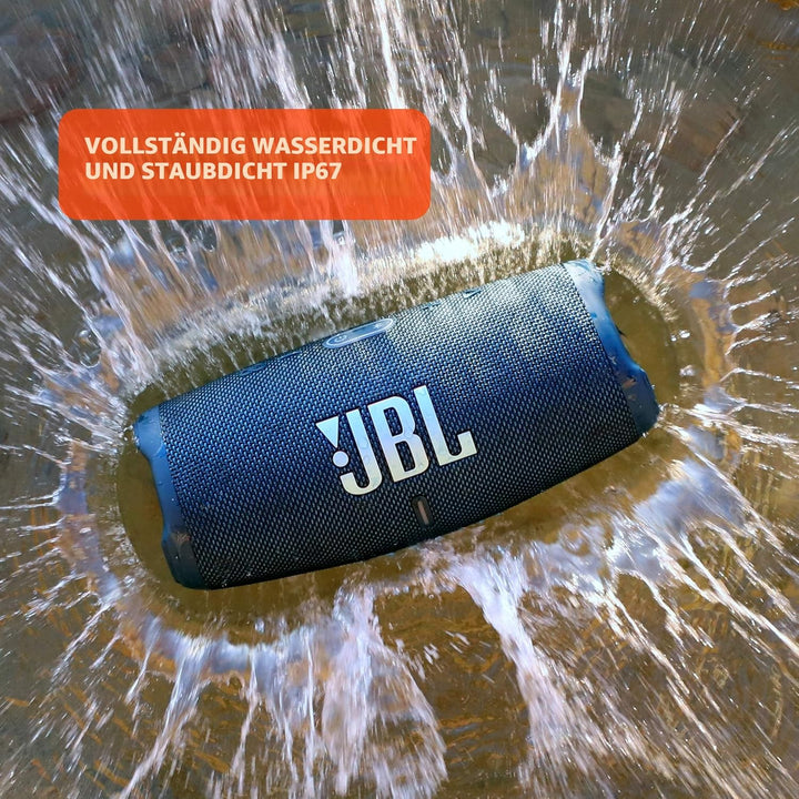 JBL Charge 5 Bluetooth Wireless Speaker Black EU Schwarz, Schwarz