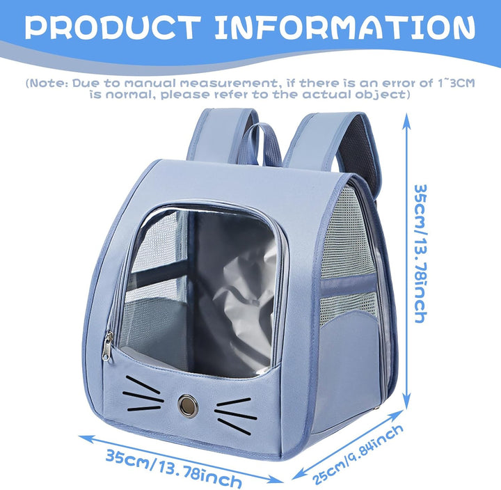 Katzenrucksack, Hunderucksack, Haustier Rucksack Katzen Rucksack Rucksack Für Katzen Haustierrucksac