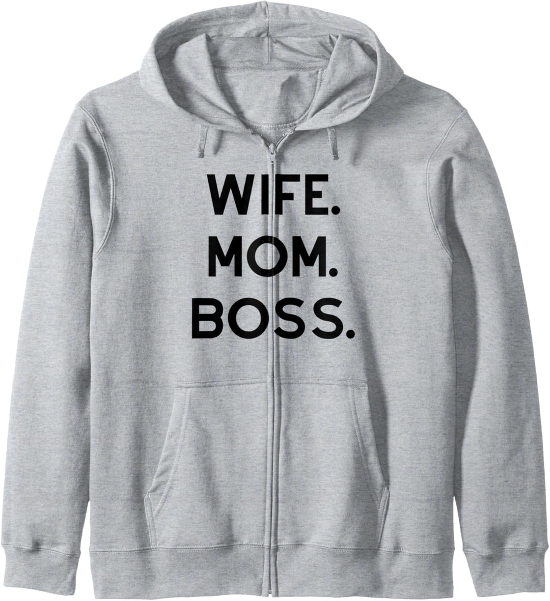 WIFE MOM BOSS Kapuzenjacke