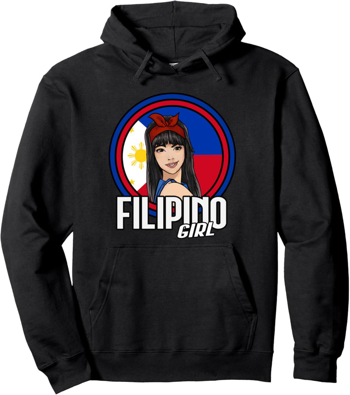 Filipino Madchen Philippinisches Geschenk Philippines Gift Pullover Hoodie
