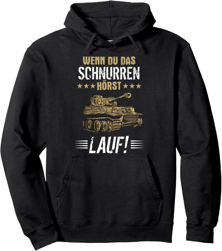 Panzer Kampfpanzer Tiger Panzerkampfwagen Panzerfahrer Pullover Hoodie