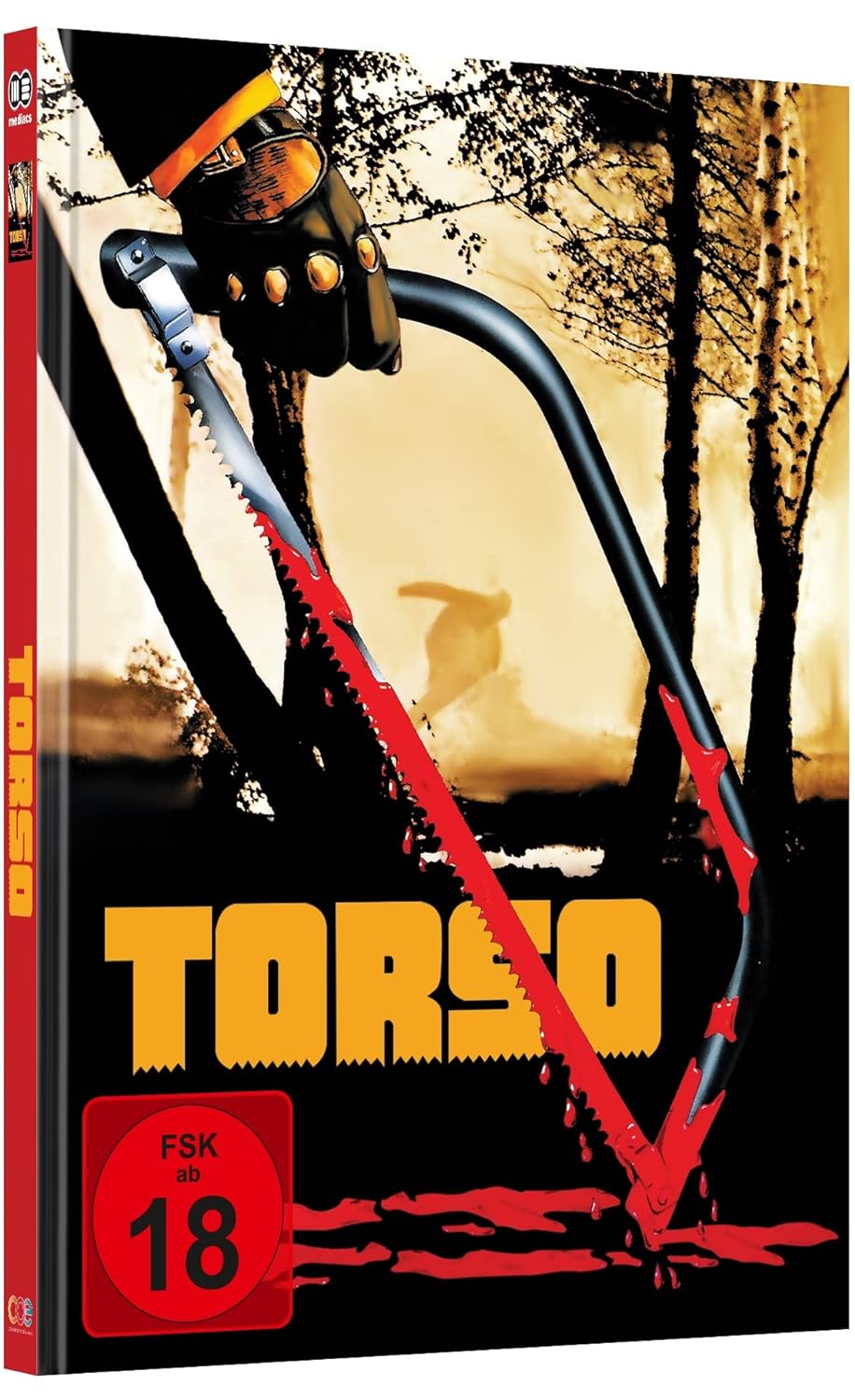 TORSO - Die Säge des Teufels - Mediabook - Cover B - Limited Edition (Blu-ray+DVD), Blu-ray