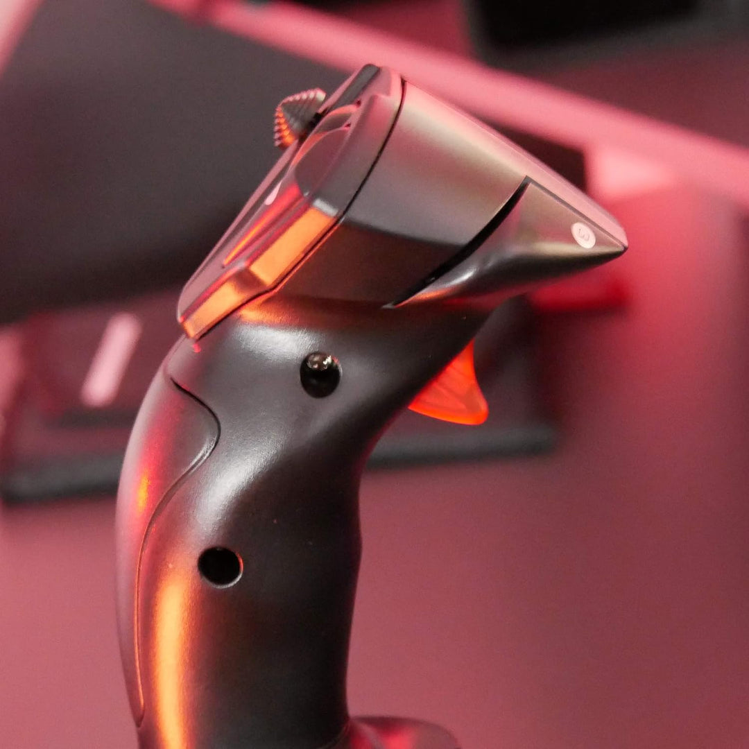 Thrustmaster T.Flight HOTAS X, Joystick und Schubhebel mit doppeltem Steuerrudersystem, Tasten und p