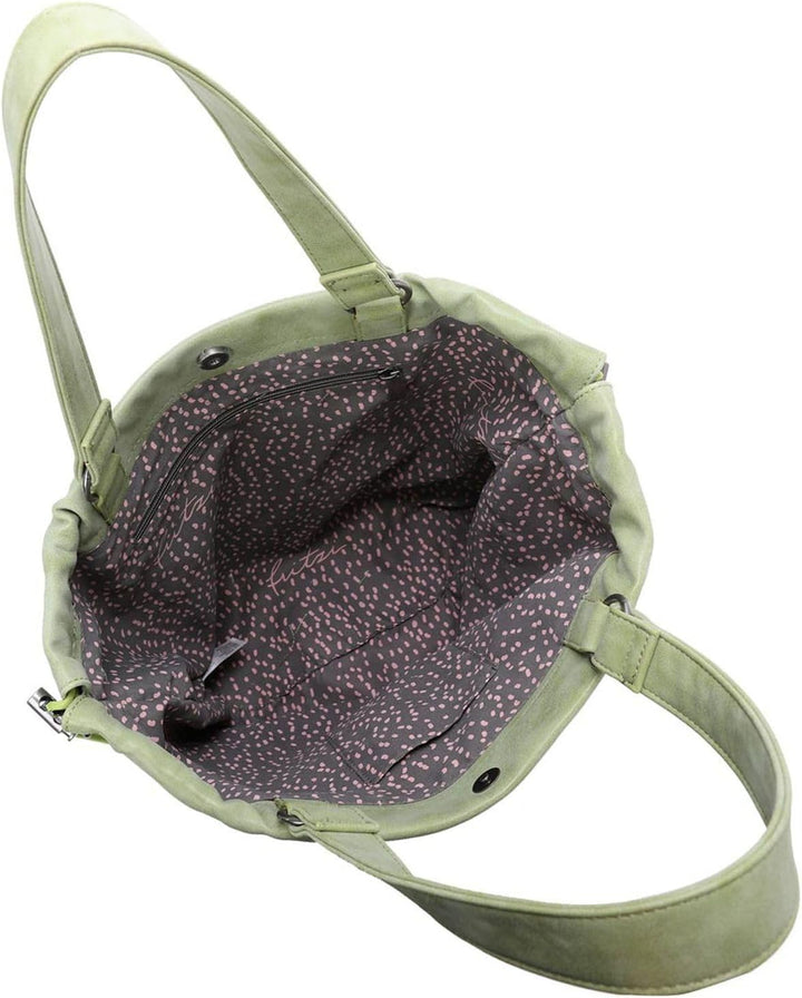 Fritzi aus Preussen Damen Poppi02 Tasche Grün Einheitsgrösse, Grün Einheitsgrösse