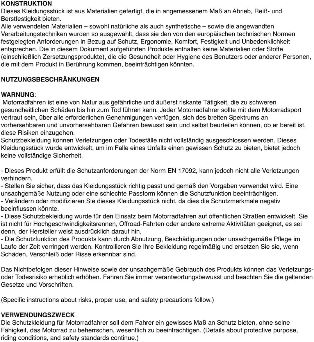 Motorrad Textiljacke Herren Wasserdicht Winddicht mit Protektoren - Sommer & Winter Jacke für Motorr