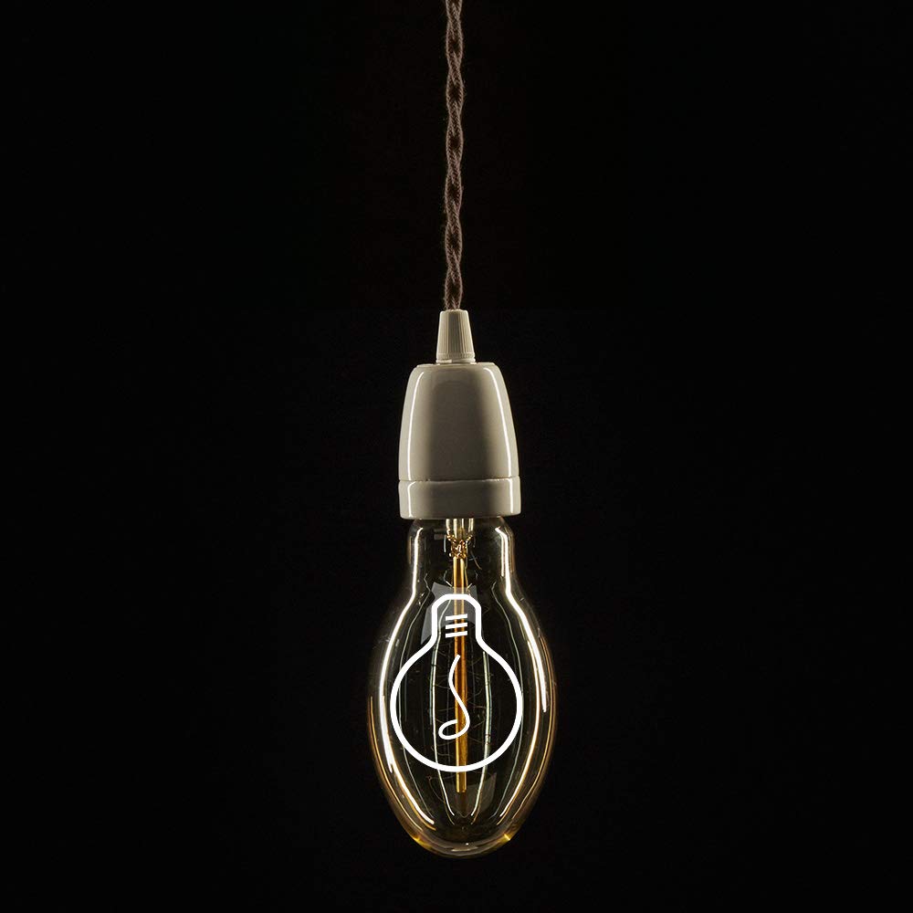 Amarcords - Textilkabel für Lampen BRAUN, geflochten, Seide, 5 Meter, mit 2 Leiter 2x0,75 - Stoffkab