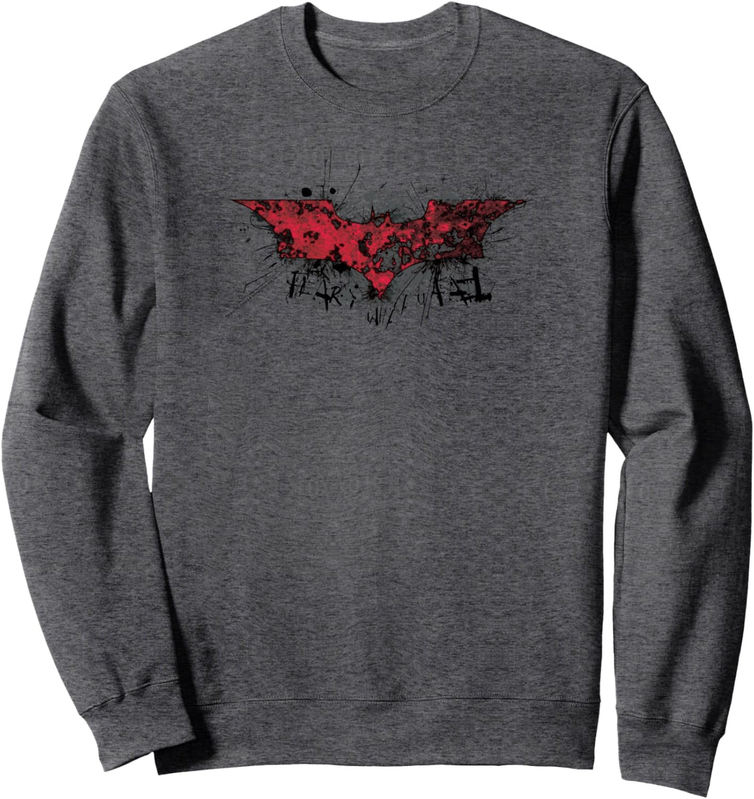 Batman Dark Knight Rises Fear Logo Sweatshirt