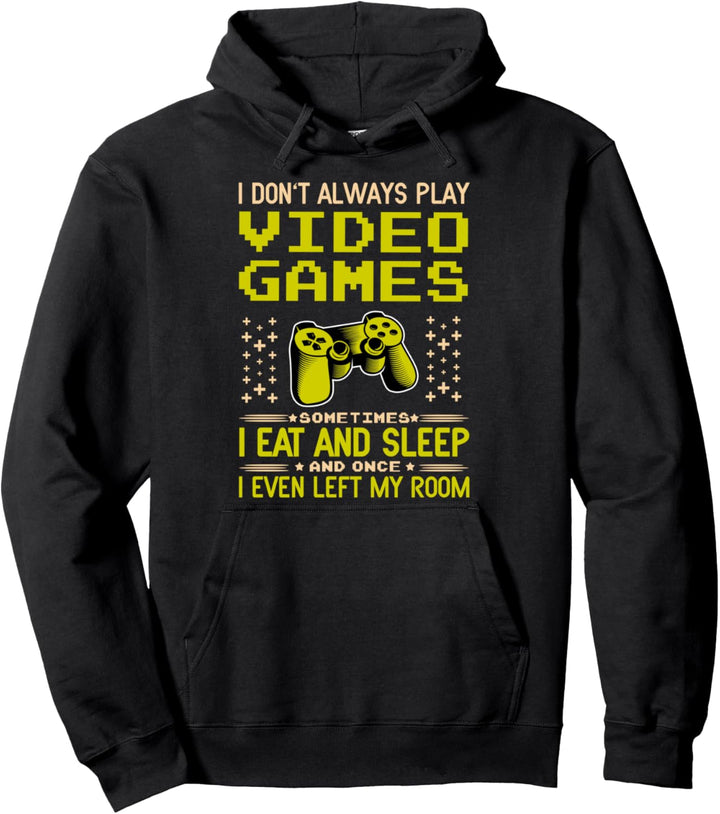 Gamer Ich Bin Nicht Nur Am Zocken für Gaming Fan &amp; Zocker Pullover Hoodie