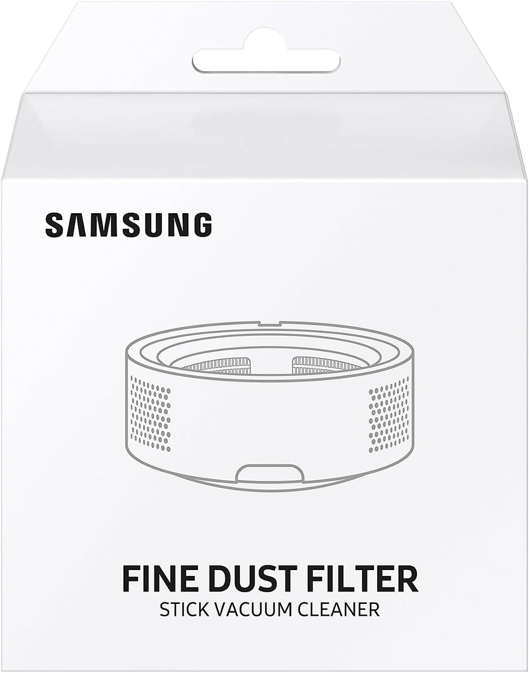 Samsung Feinstaub-Filter für Staubsauger Jet 90 / Jet 75 / Jet 70 / Jet 60, Silber, VCA-SHF90/VT