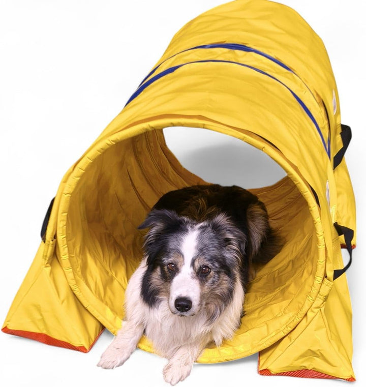 Callieway Hoopers Agility Tunnel Set “Profi”– Orig Tunnelset für JAD (2 STK.) für Hoopers &amp; JAD Hund