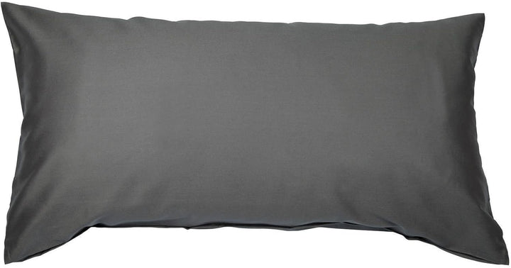Janine Mako Satin Bettwäsche Uni Colors 155 x 220 cm anthrazit 155 cm x 220 cm Anthrazit, 155 cm x 2