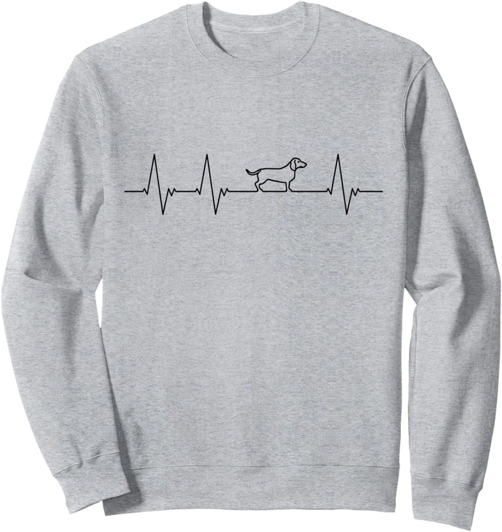 Dackel - Herzschlag Hund Sweatshirt