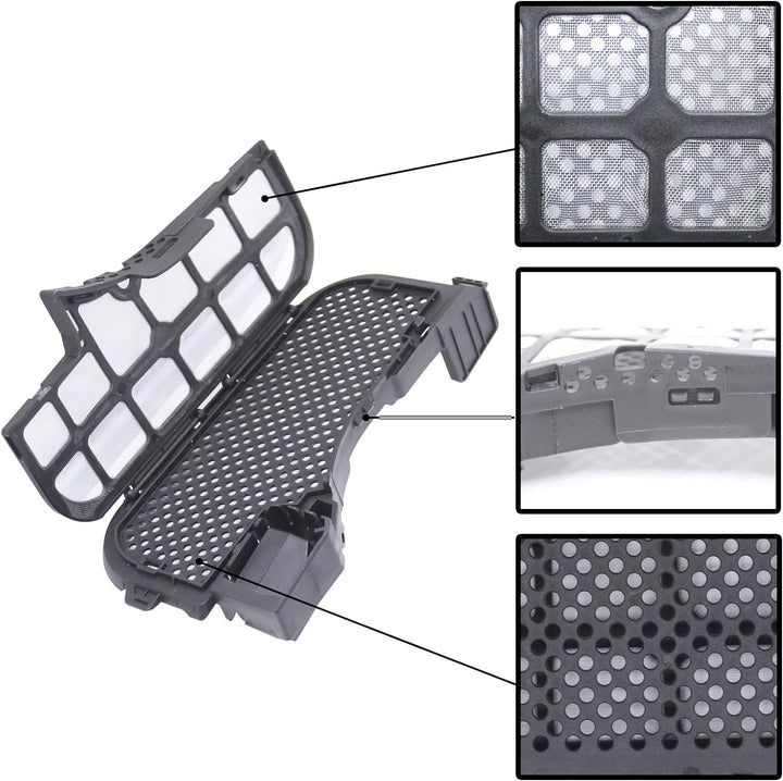 Geoviizon Wartungsbürste &amp; Wasserfilter Assembly Zubehör Kompatibel mit Roborock S8 Pro Ultra Vollst