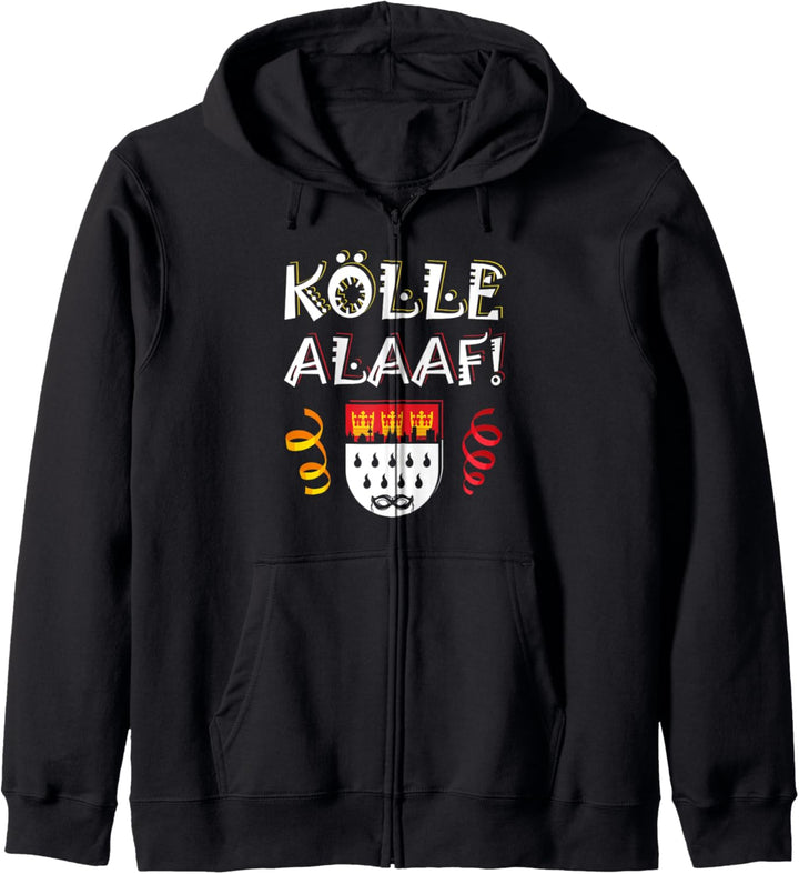 Kölle Alaaf!, Karnevalsumzug Köln Rut Wiess, Wappen, Jeck Kapuzenjacke