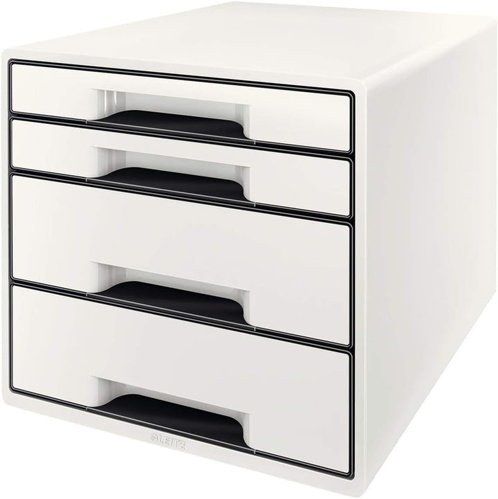 Leitz Wow Schreibtisch Accessoires Ablage Paket schwarz weiss (Ablage Paket, Weiss │ Schwarz)