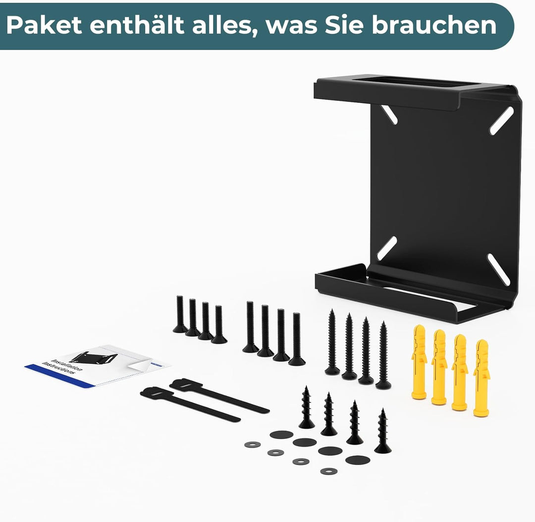 Halterung für Beelink Mini PC Halterung VESA/Wand/Unter Schreibtisch Halterung für SER5/SER5 Pro/SER