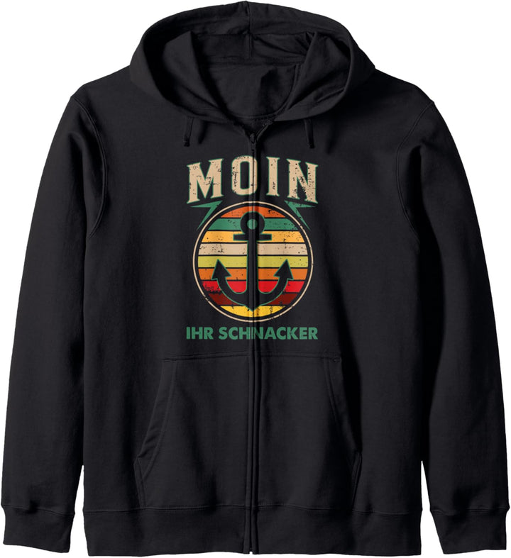 Moin Ihr Schnacker Moin Pulli Moin Ihr Spacken Moin Moin Kapuzenjacke