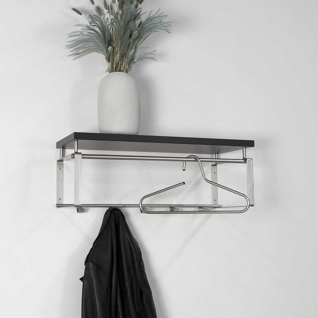 REX 3 Garderobe - Nickel