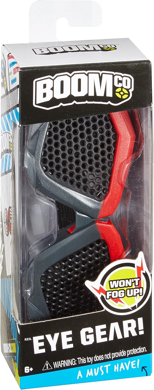 BOOMco - Schutzbrille, rot (Mattel BJH86), Rot