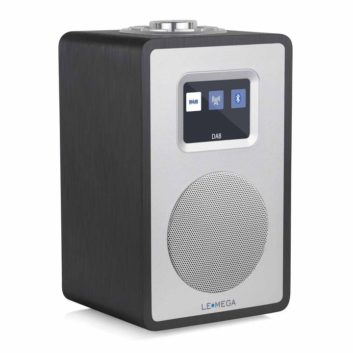 LEMEGA CR4+ DAB Radio Mit Bluetooth(Holzgehäuse,Tragbares DAB Plus Radio,Küchenradio,UKW-Radio,Doppe