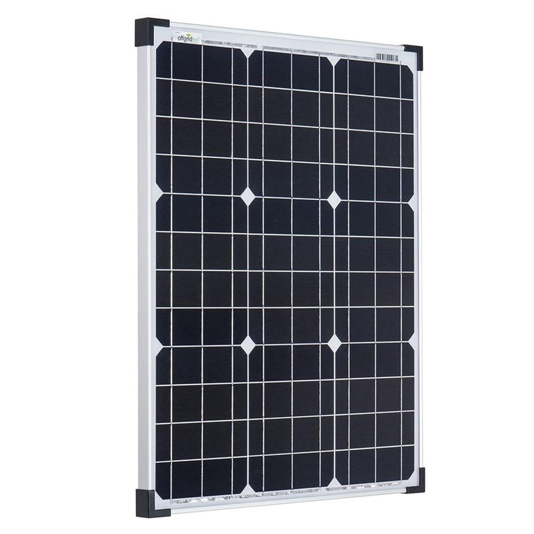 Offgridtec 50 Watt Solarmodul/Solarpanel/Solarzelle 12V, 3-01-001260