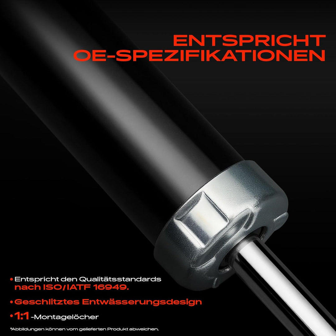 Frankberg 2x Stossdämpfer Gasdruck Vorderachse Kompatibel mit A3 8L1 1996-2003 Leon 1M1 1999-2005 B.