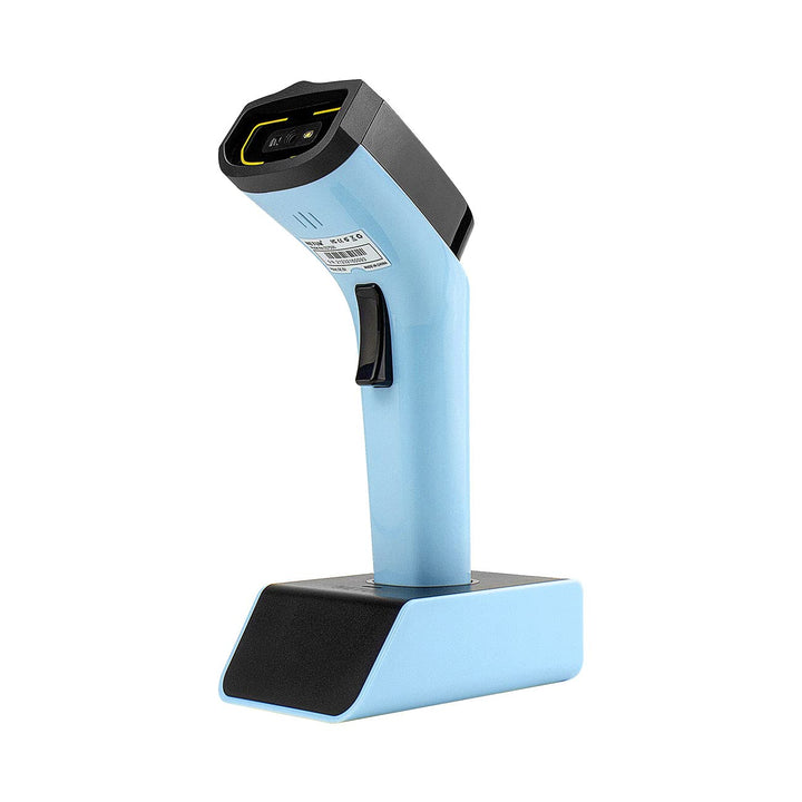 NETUM Bluetooth Wireless 2D Barcode Scanner Automatischer, freihändiger Barcodeleser mit Ladestation