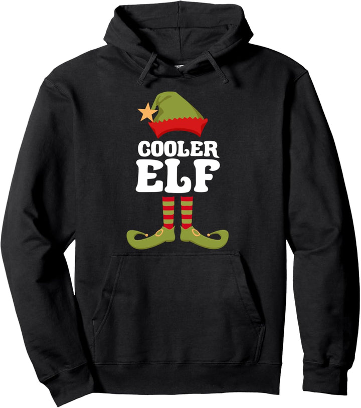 Cooler Elf Weihnachtself Weihnachten Pullover Hoodie