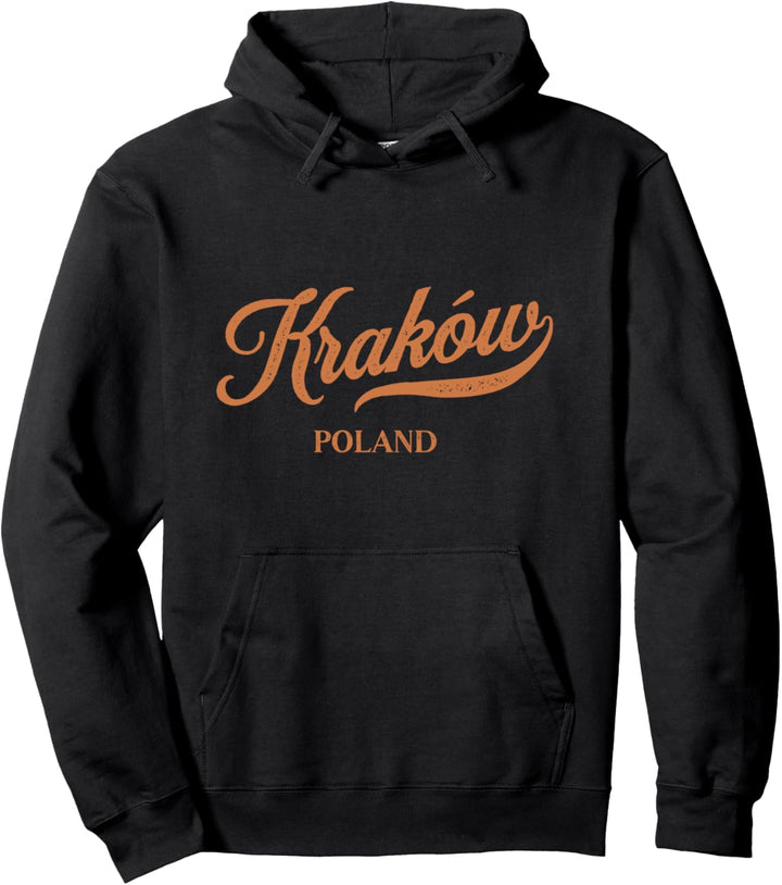 Retro Polen Stadt - Vintage Krakau Pullover Hoodie