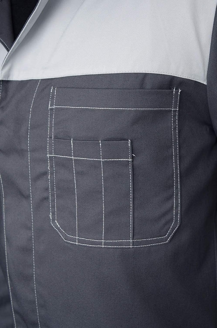 C.B.F. Balducci Group Labor- und Arbeitskittel Herren Damen M Grau, M Grau