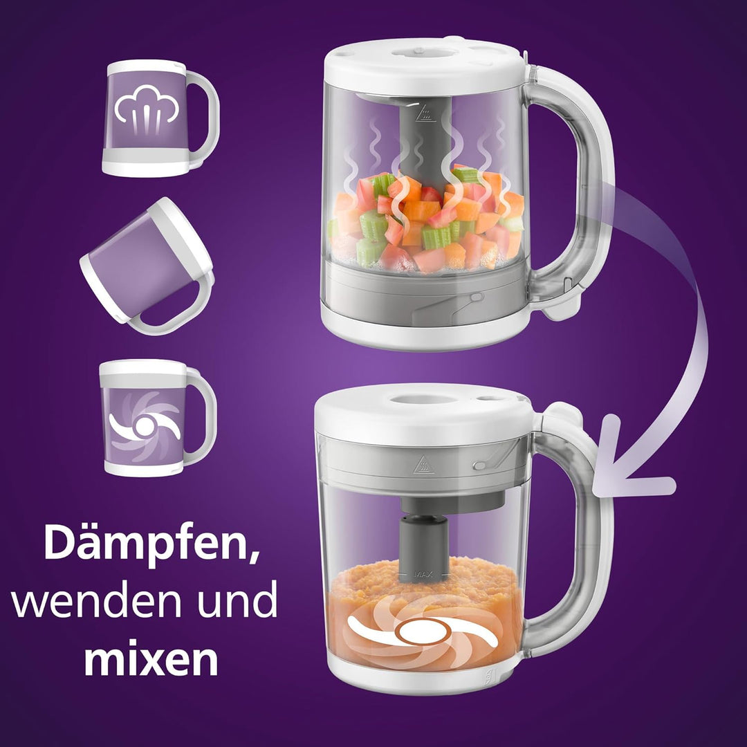 Philips Avent Gesunder 4-in-1-Babynahrungszubereiter (Modell