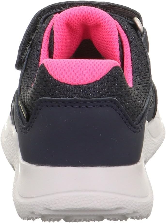 Superfit Mädchen Rush Sneaker 32 EU Blau Pink, 32 EU Blau Pink